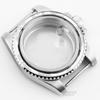 Watch Case Nh35 Case Silver 40mm for Movement Watch Mod NH3 NH35 NH36 NH73 NH38 NH39 Bezel Mineral Glass Watch Mod
