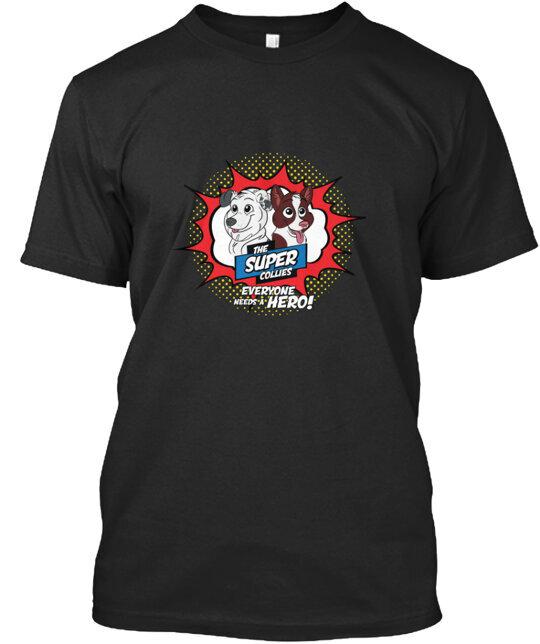 The Super Collies T-Shirt Made in the USA Size S to 5XL