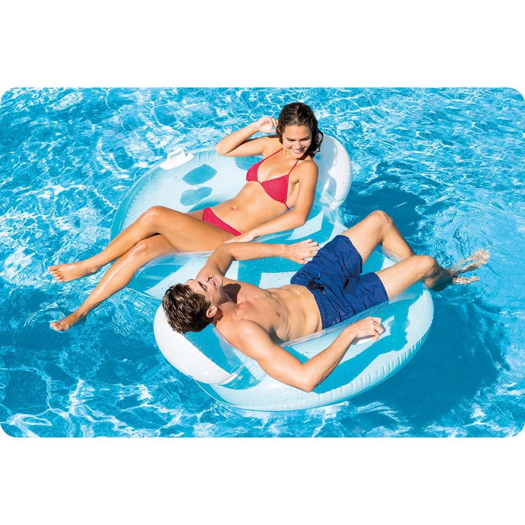 Intex 56800 Double Floating Chair 198 X 117 Cm