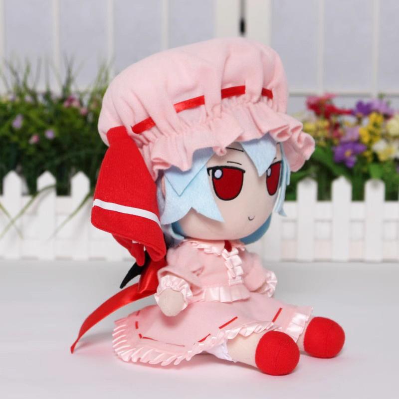 Touhou Project Fumo Remilia Scarlet Flandre Plush Toy Smoke Stuffed Doll Sealed Club Girl Soft Plushie Figure Cosplay Xmas Gifts