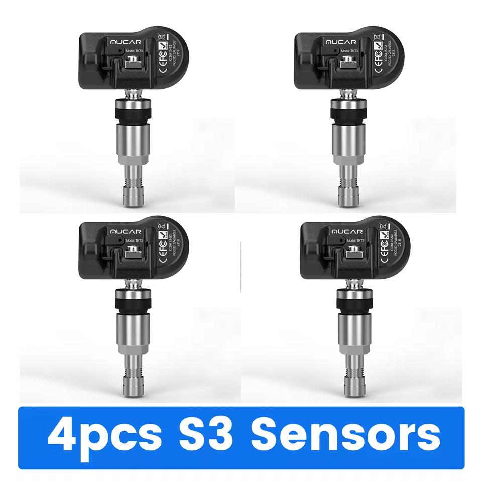 AWP1 THINKCAR THINKTPMS S3 Car TPMS Tire Pressure Sensor 315MHz 433MHz Program Work with Thinkcar and Mucar tpms tool