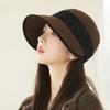 Женская ретро-модная шапка-берет, универсальная и удобная шапка-берет для путешествий на открытом воздухе осенью и зимой