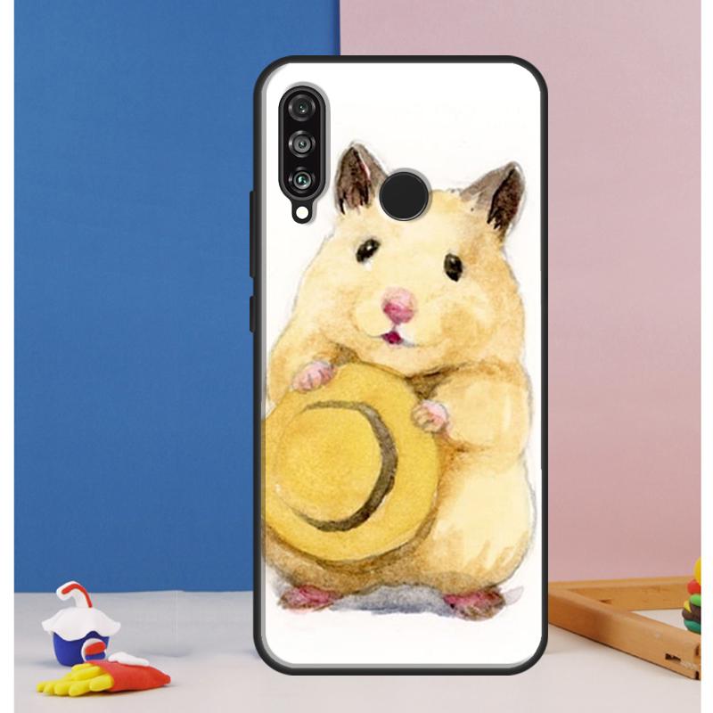 Арт Хомяк Для Huawei Nova 12i 10 9 SE 5T 12s 11i Y91 Y90 Y60 Y70 Y72 Y61 P20 P30 P40 Lite P60 Pro Чехол