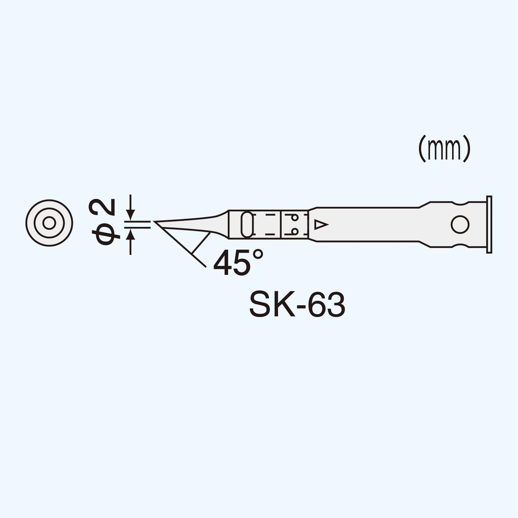 Engineer Soldering Iron Tip for Series SK-60 SK-63
