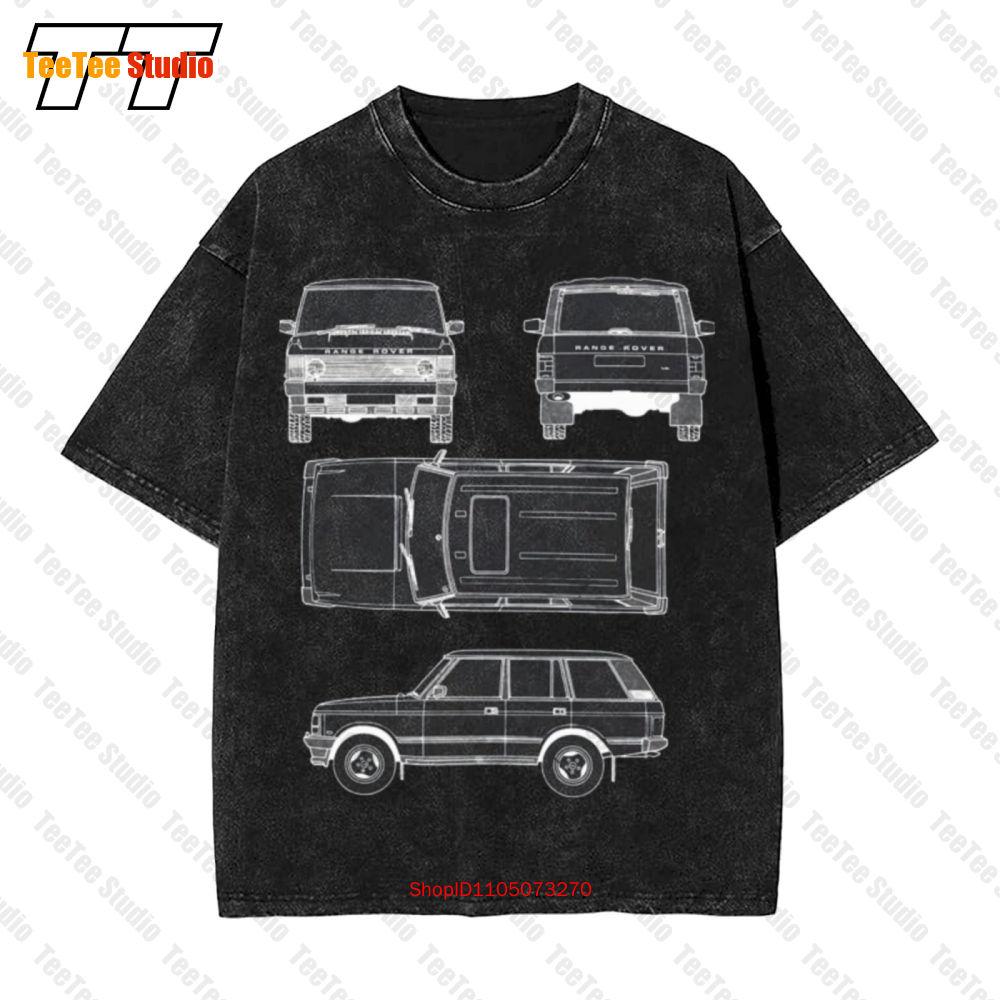 Autotee Range Rover Fan Graphic Art Design Vintage Oversized T-Shirt FG68