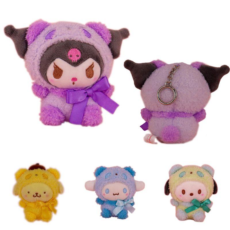 Очаровательная плюшевая игрушка Sanrio Melody Cinnamoroll Kuromi для коллекционеров и фанатов