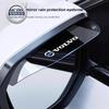 For Volvo 2Pcs Car Rearview Mirror Rain Eyebrow Rainproof Shield Accessories For Volvo XC90 V90 V60 XC60 V40 EC40 EX40 S80 S60 S