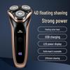 New Lingke 9288 Floating Blade Men's Razor - Three-Blade, Double-Ring Design for Students
