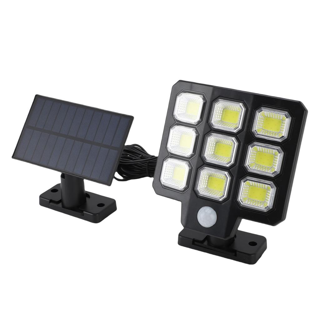 Уличный солнечный светильник 240 светодиодов 3000 лм 6500 К 3 режима IP65 водонепроницаемость солнечный прожектор с пультом