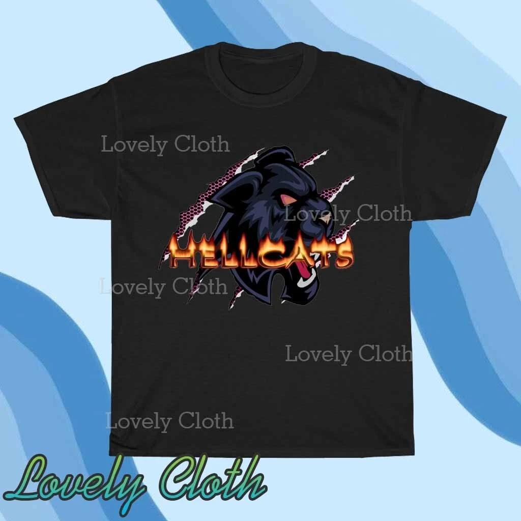 Футболка с логотипом Hellcat Records Смешная Американский размер от S до 5XL Футболка