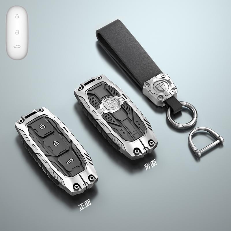Для LIXIANG L9 L8 L7 L6/MEGA MAX ONE Автомобиль Специальный Защитный Чехол Пряжка Оцинкованный Сплав Силиконовый Чехол для Автомобильного Ключа Аксессуары