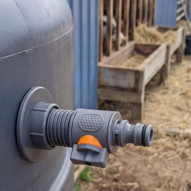 Not drop PVC Container Part With Orange measure Control For Outdoor Water Management