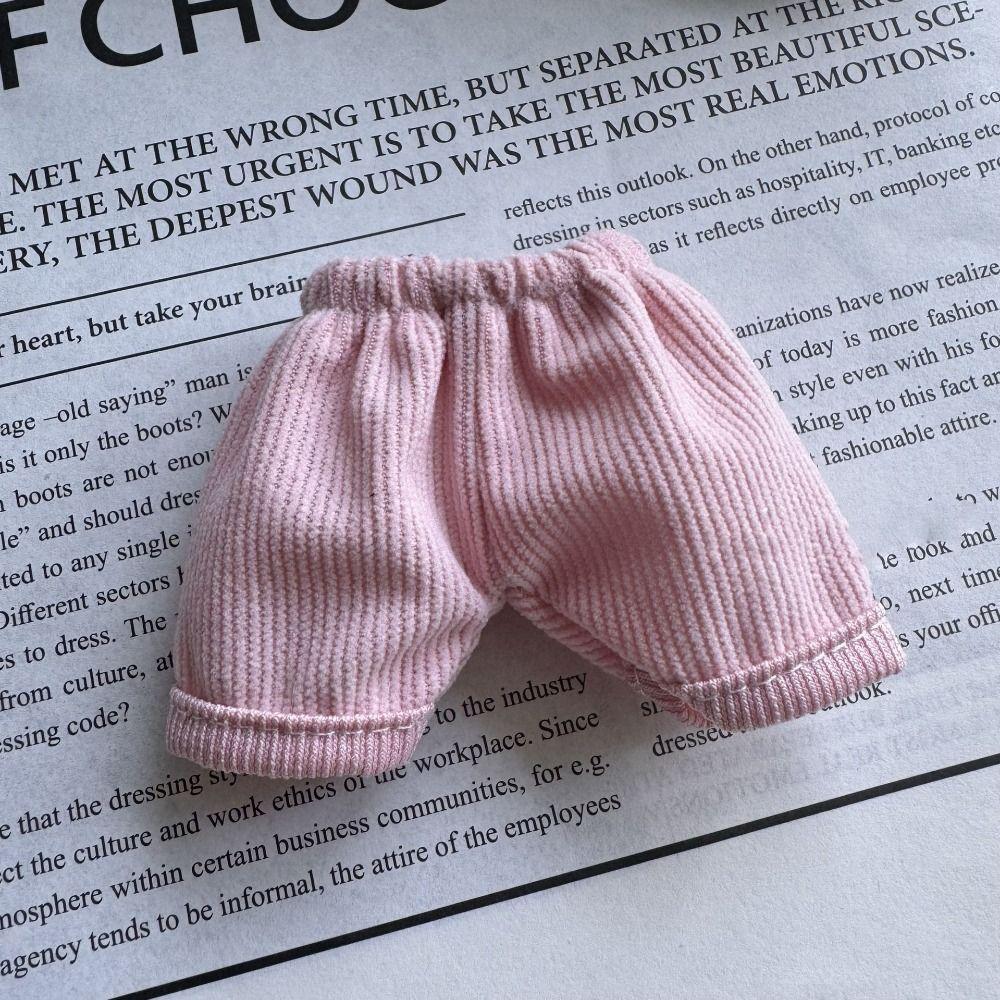 Fashion Doll Jeans Shirt Multistyles Pants Trousers Clothes Cotton Doll Suit  for 10cm Cotton Doll