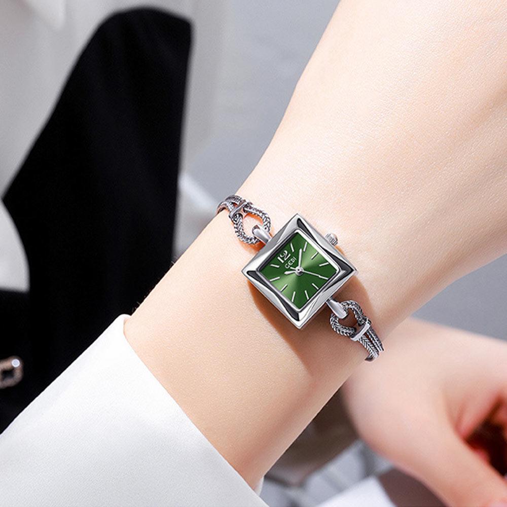 GEDI luxury Women's Quartz Watch niche Women Wristwatch Simple Square Bracelet Waterproof Ladies fashion Watches Gift