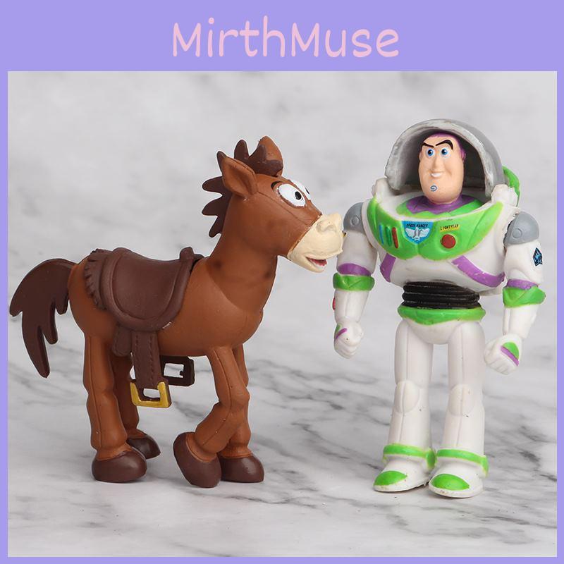 История игрушек 4 Вуди Лайтер Рекс Инопланетянин Медведь 7 шт. Фигурка Торт Топпер Игрушки Яркие и Детализированные ПВХ Коллекционные