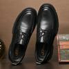 Модные нескользящие кроссовки мужские оксфордские туфли из натуральной кожи повседневная обувь люксовый бренд мужская официальная деловая обувь