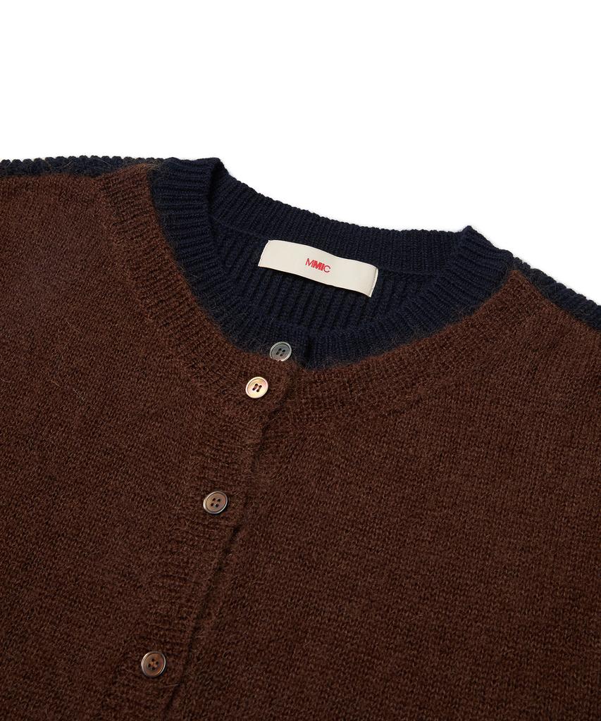 MMIC Overlap Cardigan (Navy)
