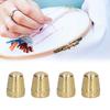 10pcs Antirust Coating Finger Protector Thimbles Hand Sewing Thimbles  Quilting Craft Supplies