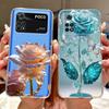 Для Xiaomi Poco M4 Pro Элегантный Цветочный Бабочка Чехол для Телефона Для Xiaomi Poco M4 5G PocoM4 Pro 5G 4G Мягкий Силиконовый ТПУ Чехлы
