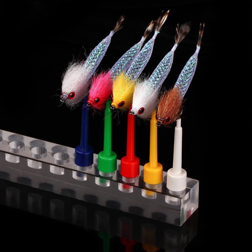 5 шт./кор. быстро тонущий Mylor Flash Tube Streamer Fly легкий большой объем 5 цветов в наличии форель окунь щука рыболовная приманка приманка