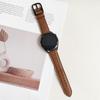 For Huawei Watch GT 5 41mm Watch Band 18mm Crazy Horse Texture Waist Pack Buckle Leather Wrist Strap