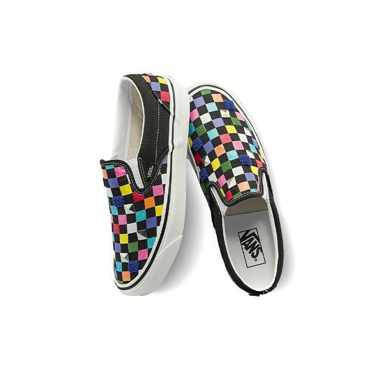 Vans Слипоны Серия 98 DX Повседневные Низкие Кеды-Скейтеры Унисекс Кроссовки Белый Черный Красный VN0A5KX8AWC