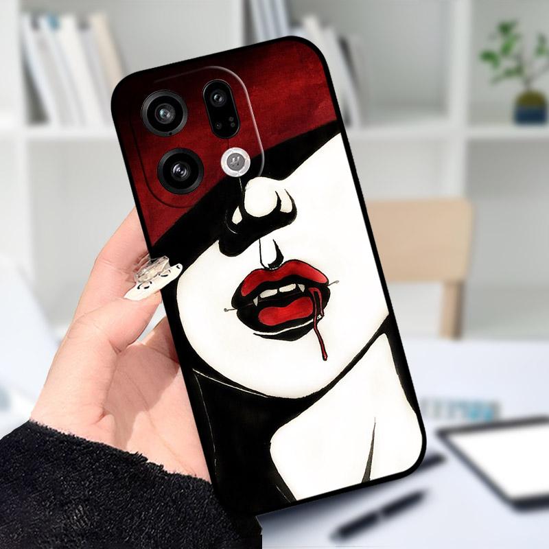 Чехол для OPPO Find X9 X9Pro, мягкий силикон, черный ТПУ, защитная задняя крышка для телефона OPPO FindX9 X 9Pro, ударопрочный бампер