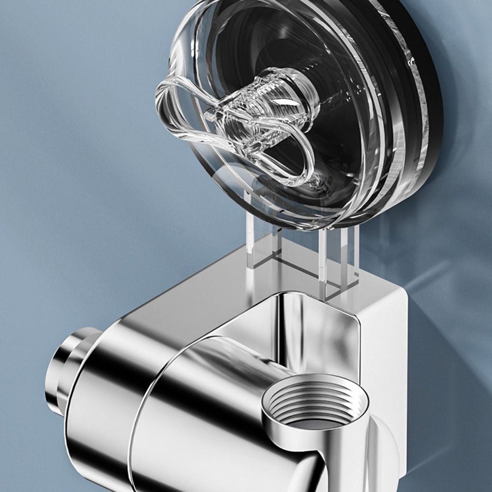 Без сверла кронштейн для душевой лейки с крючками для вешалок регулируемая подставка для насадки аксессуары для ванной комнаты