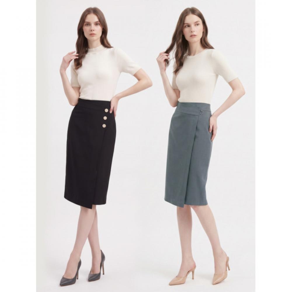 Shop Women S Made In Korea Office Formal SkirtS 3 StyleS