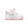Кроссовки Nike Air Force 1 Low для малышей, розово-белые, для младенцев и малышей CU5289-103