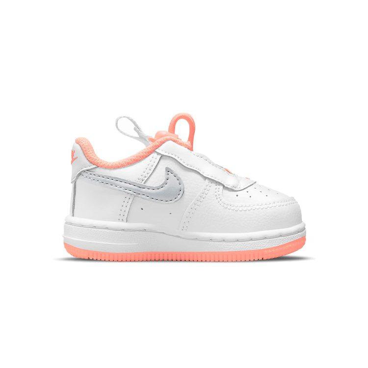 Nike Кроссовки Nike Air Force 1 Low для малышей, розово-белые, для младенцев и малышей CU5289-103