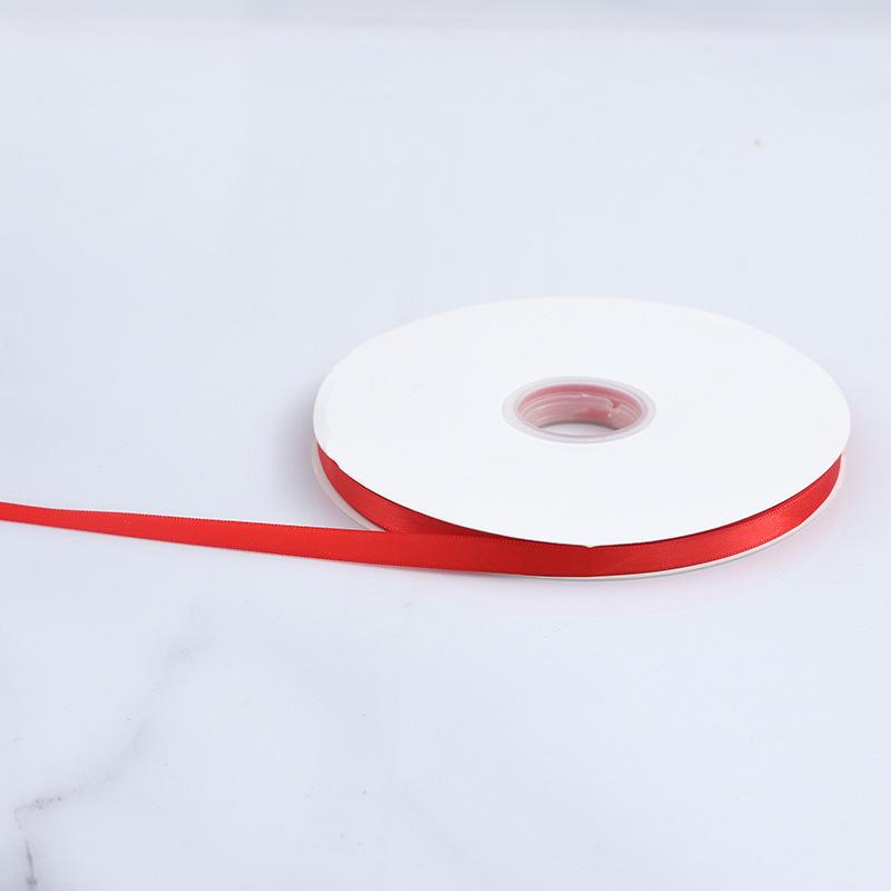 DIY Handmade Decorative Embellishments Romantic and Cozy 1.5cm Polyester Ribbon Tie Flower Cake Box Ribbon Colorful Ribbon Bow Hairpin Satin Ribbon