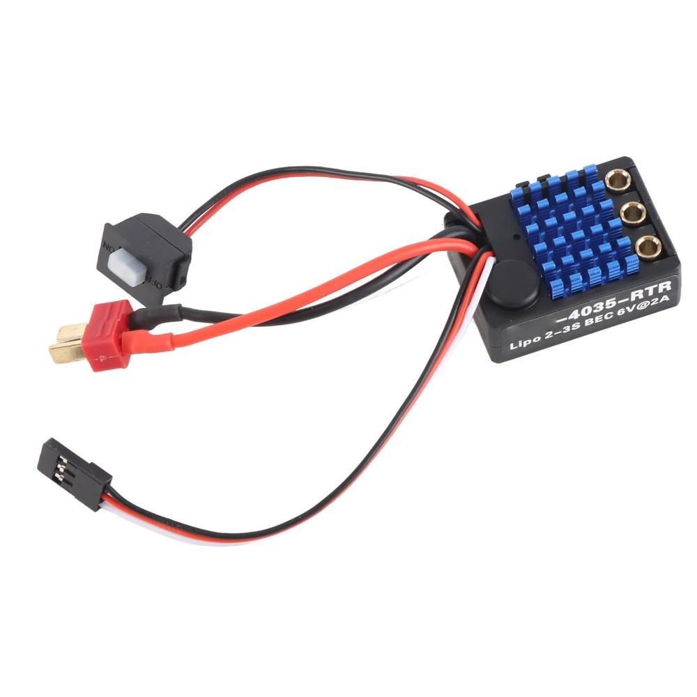 35A Brushless ESC Waterproof Remote Control ESC Durable Sensorless Motor ESC For RC Cars
