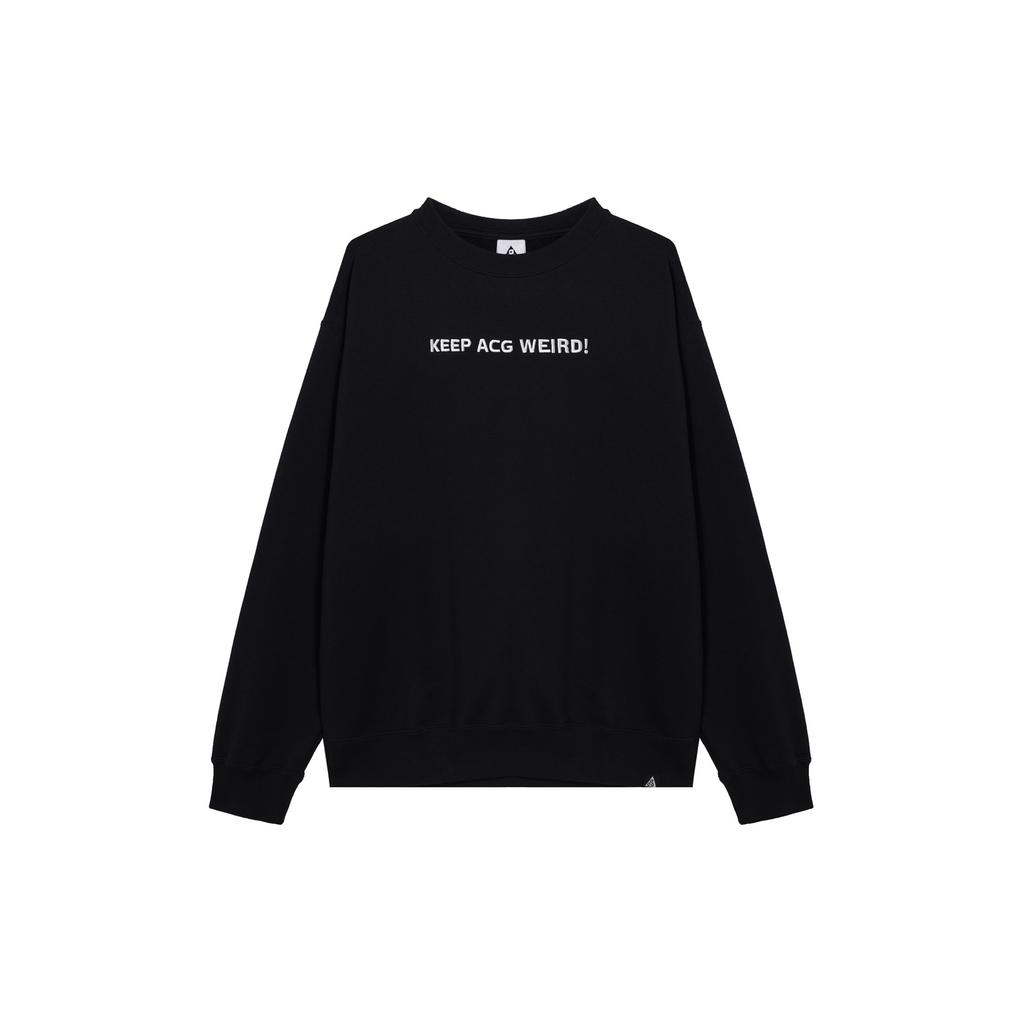 Nike Футболка с круглым вырезом и длинным рукавом, унисекс, черный цвет FD9850-010