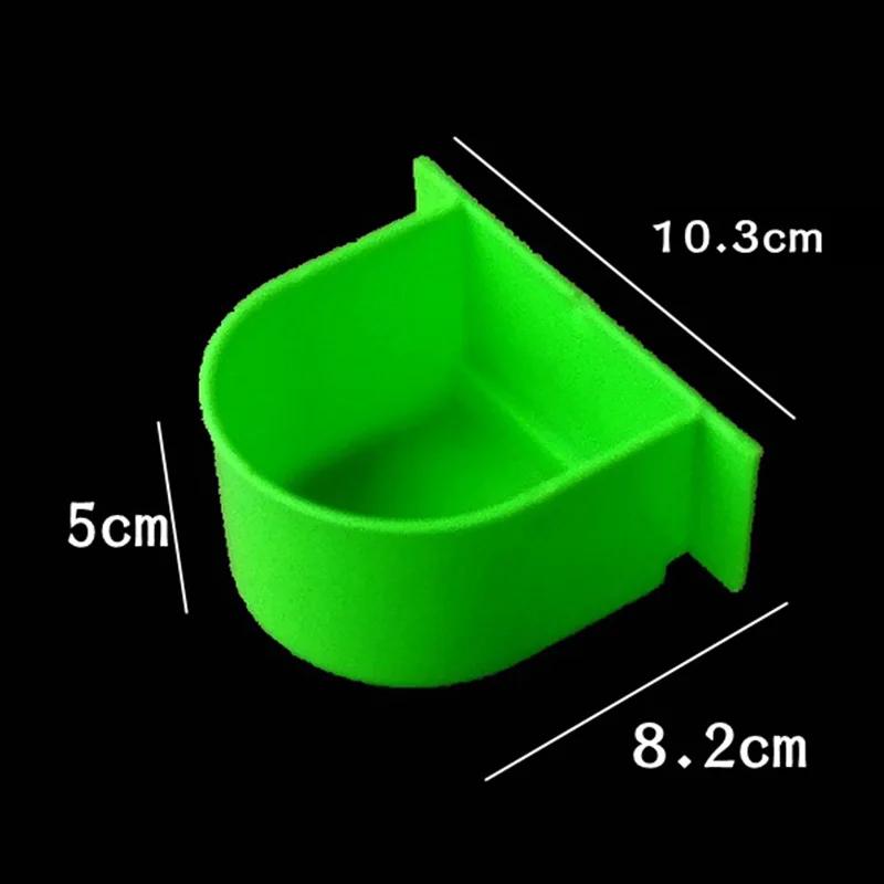 Bird Cage Food Boxes Trough Parrot Feeder Food Water Bowl Cup Budgerigar Macaws Finches Canary Bird Feeding Birdcage Food Boxes