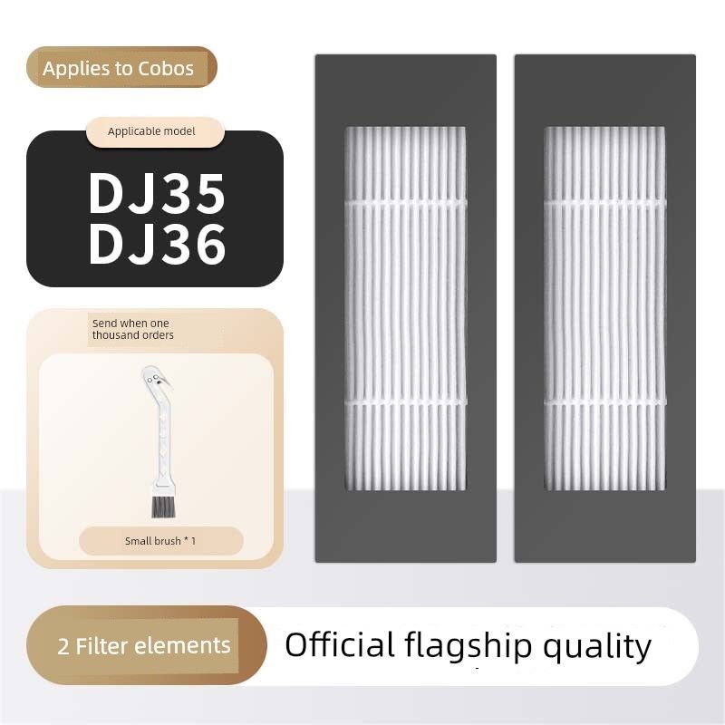 Applicable to Ecovacs Dj35 Sweeping Robot Accessories Dj36 Rag Side Brush Rolling Brush Filter Screen Cleaning Solution