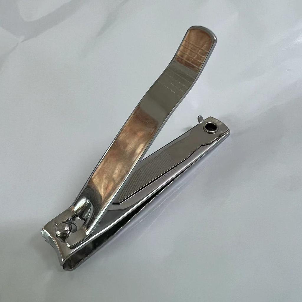 Заводские щипчики для ногтей из углеродистой стали, одинарные, портативные, большие, бытовые, вращающиеся, с пилкой, щипчики для ногтей, маникюрные инструменты