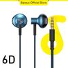 Baseus Encok H19 Earphone Stereo Headset In-Ear Earbuds 3.5mm Jack Wire Earphone With Mic for iPhone 6s Xiaomi Samsung Fone De Ouvido