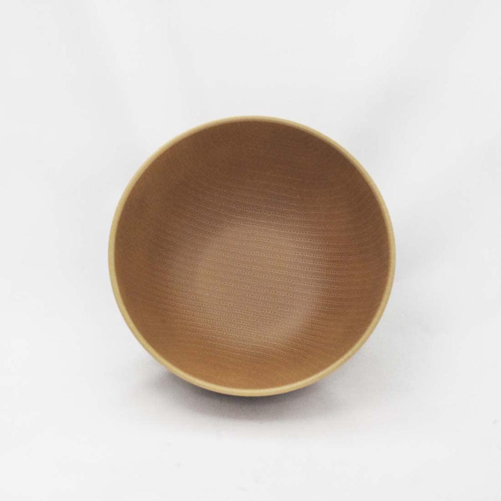 Ishida PC Soup Wood Grain Dishwasher Microwave Made in 67845 Bowl, Finish, Beige, Safe, Safe, Japan,