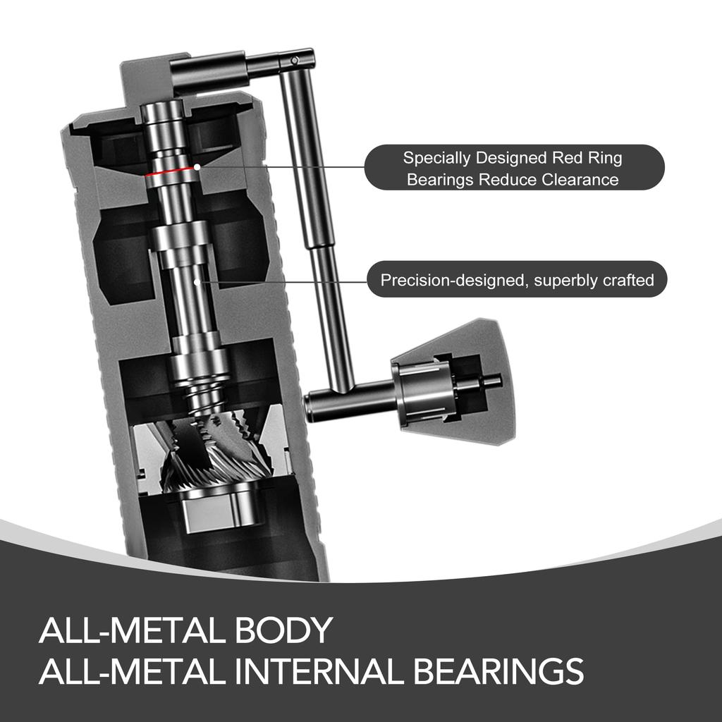 Ручная кофемолка TIMEMORE Chestnut S3 Кофемолка Time More Ручная кофемолка Емкость бункера 30 г Полностью металлический внешний циферблат Оснащена ступкой S2C 890