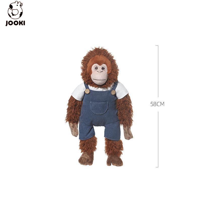 Мягкая игрушка обезьянка - ультрамягкая мягкая игрушка, подушка для сна и подарок на день рождения для детей