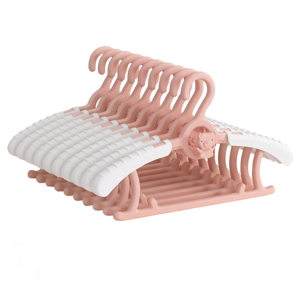 10 шт. вешалок для детской комнаты, выдвижная детская вешалка для одежды, нескользящая вешалка для белья, детские штаны для одежды новорожденных малышей