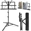 COCOSUN [2023 Latest Desktop Edition] Folding Music Stand for Music, Single Function, Reading Stand, Tabletop Writing Stand, Music Stand, Book Stand,