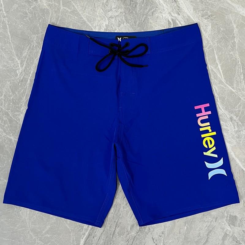 Hurley Mens Solid Surf Beach Shorts Breathable Sports Quick Dry