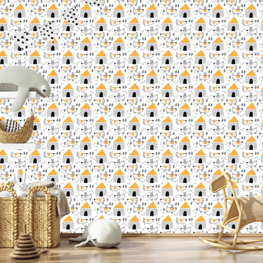Scandinavian style wall wallpaper for living room and bedroom 50x1000