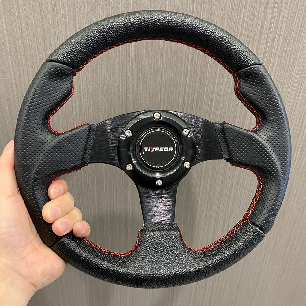 TIYPEOR Japanese Jdm Stylefor Retro 11.5 Inches 280mm Steering Wheel for Racing Style