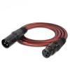 XLR Male To Female Microphone Mixing Console Effects Balance XLR Extension Cable Amplifier Audio Connection Cable
