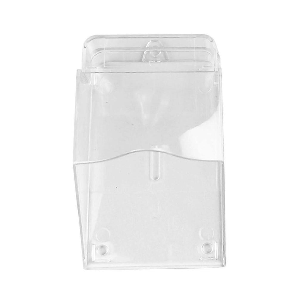 Clear Doorbell Cover Outdoor Transparent Waterproof Wireless DoorBell Cover Wall Mount Transmitter
