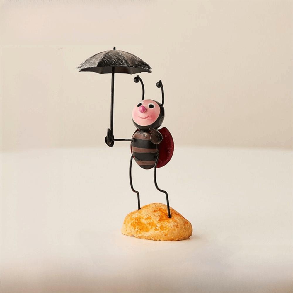Home Decor Desk Decoration Office Decor Insect Statues Beetle Ornaments Desk Stand