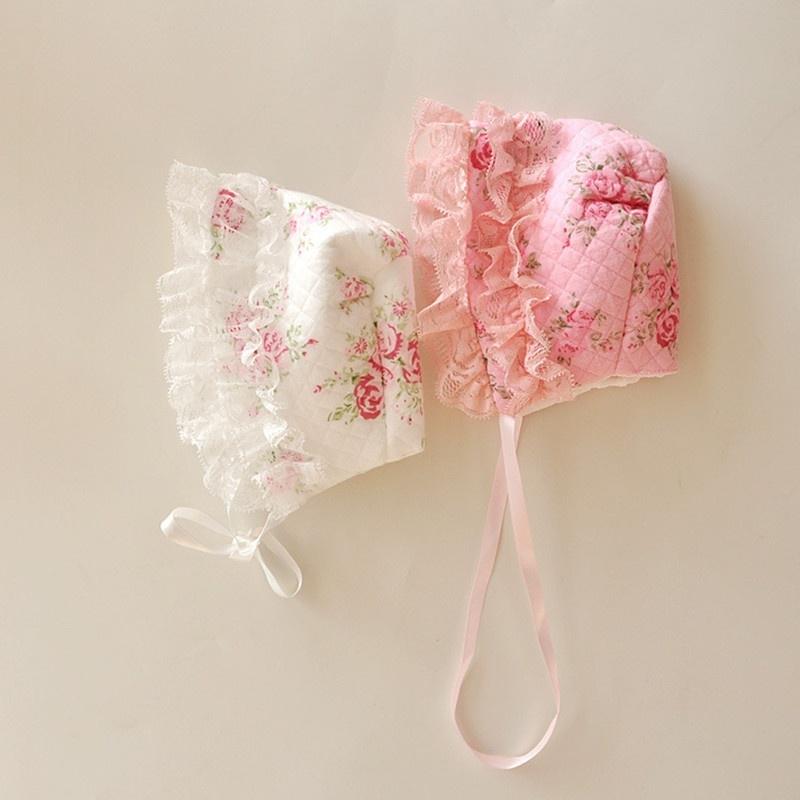 Зимняя одежда для новорожденных девочек, утепленный комбинезон принцессы с цветочным принтом, комплекты одежды, комбинезоны + шапки